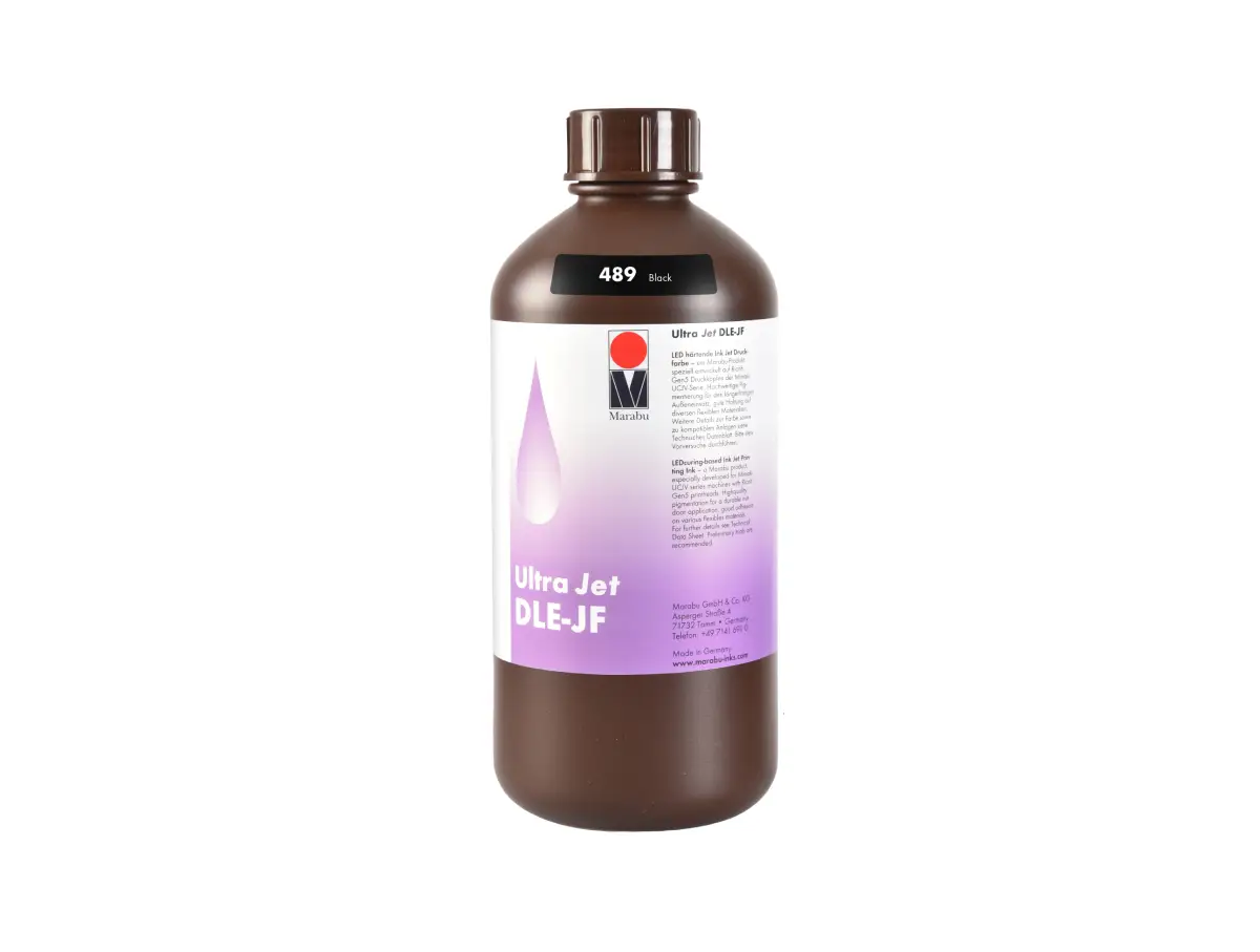 УФ чорнило для друку Marabu Ultra Jet DLE-JF 489 Black