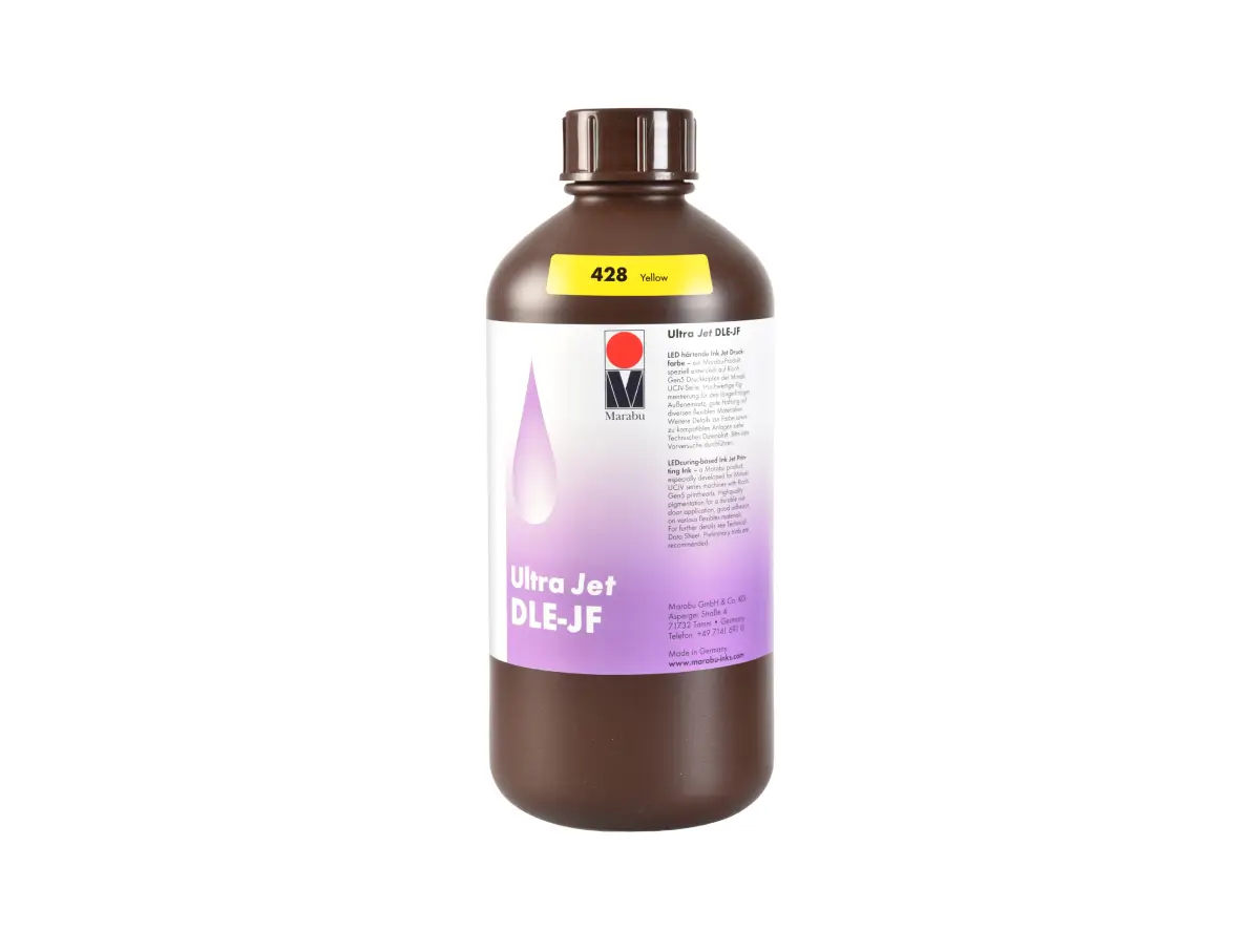УФ чорнило для друку Marabu Ultra Jet DLE-JF 428 Yellow
