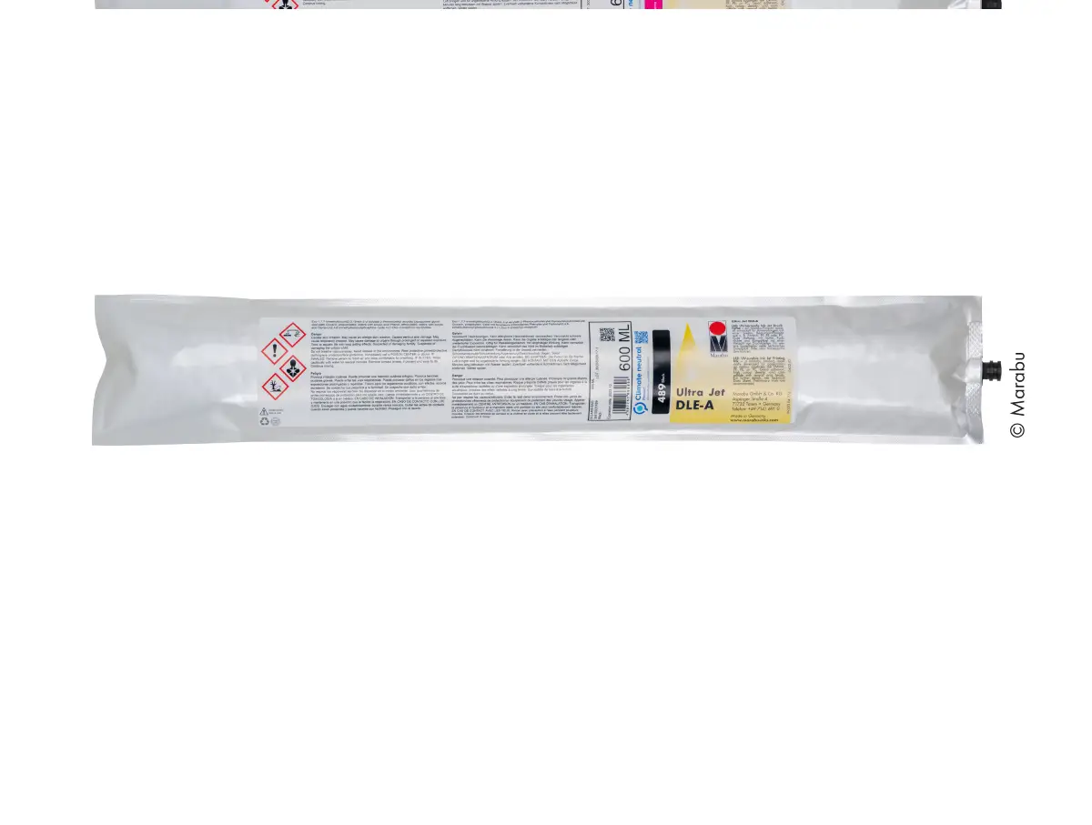 Фарба UltraJet DLE-A 600ml bag Black