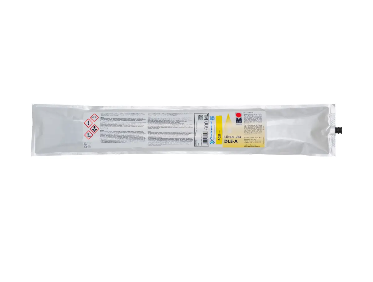 Фарба UltraJet DLE-A 600ml bag Yellow